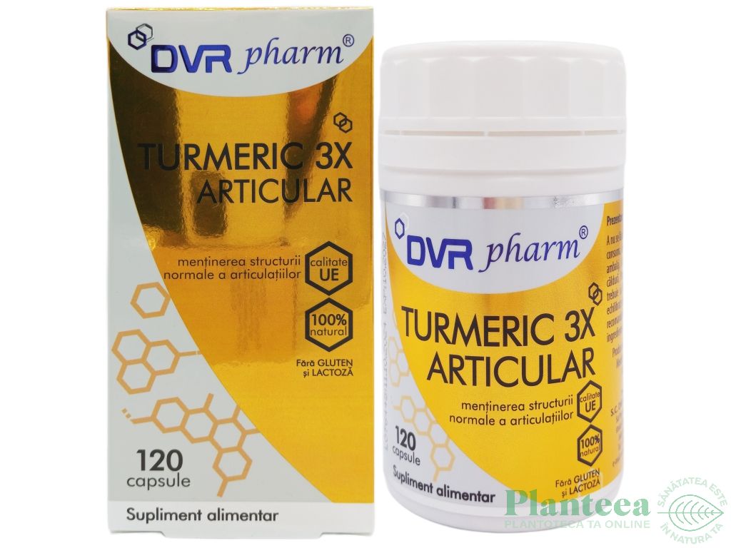 Turmeric 3X Articular 120cps - DVR PHARM