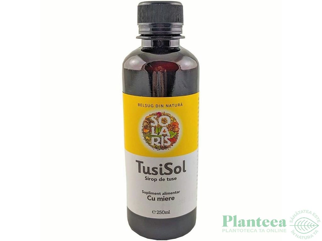 Sirop tuse cu miere Tusisol 250ml - SOLARIS