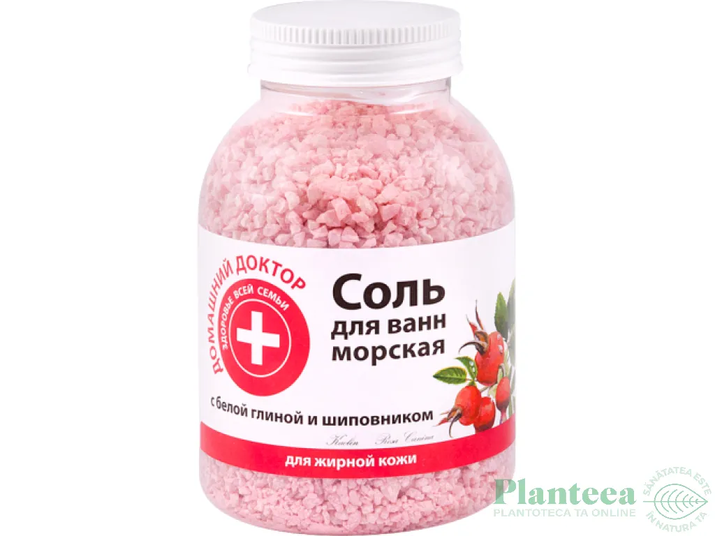 Sare baie maces argila alba 1kg - DR CASEI