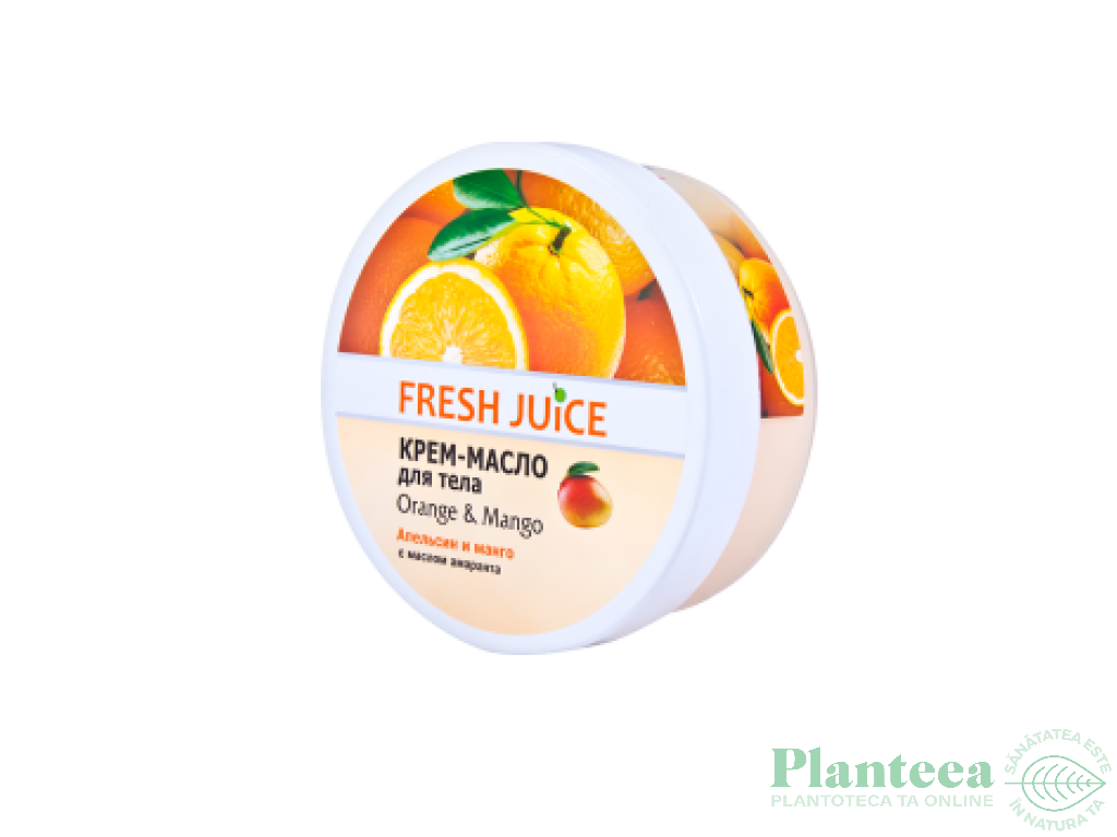 Crema corp uleiuri orange mango amarant 225ml - FRESH JUICE