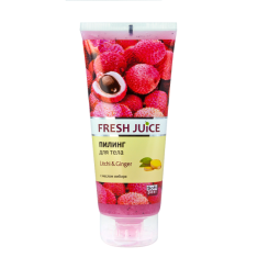 Exfoliant corporal litchi ghimbir 200ml - FRESH JUICE