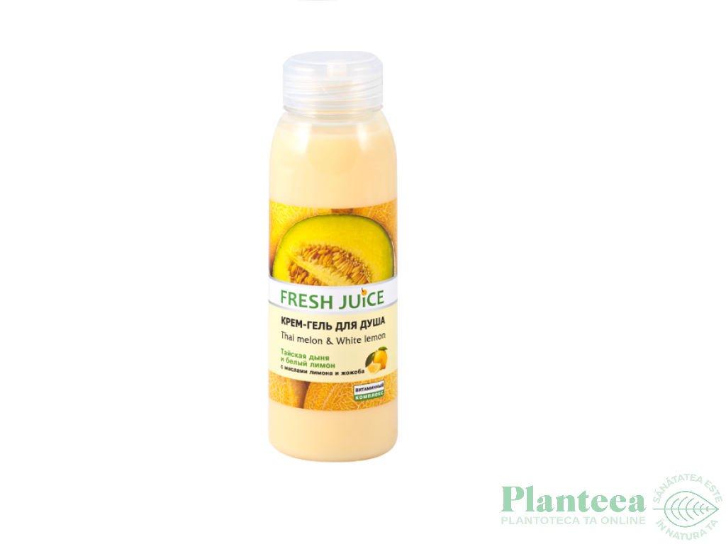 Gel dus cremos pepene galben ulei lamaie 300ml - FRESH JUICE