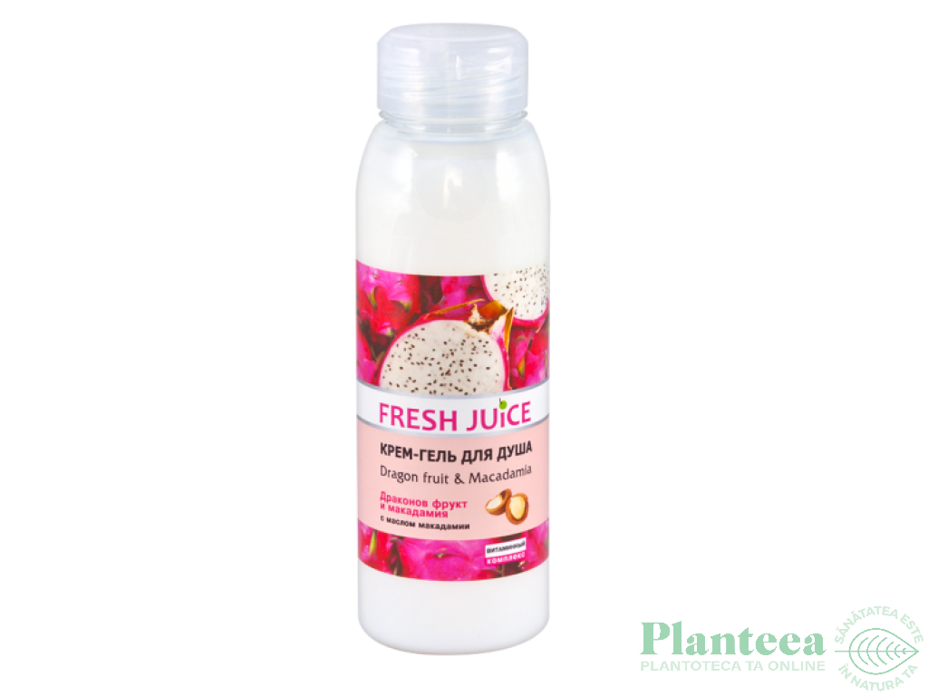 Gel dus cremos pitaya macadamia 300ml - FRESH JUICE