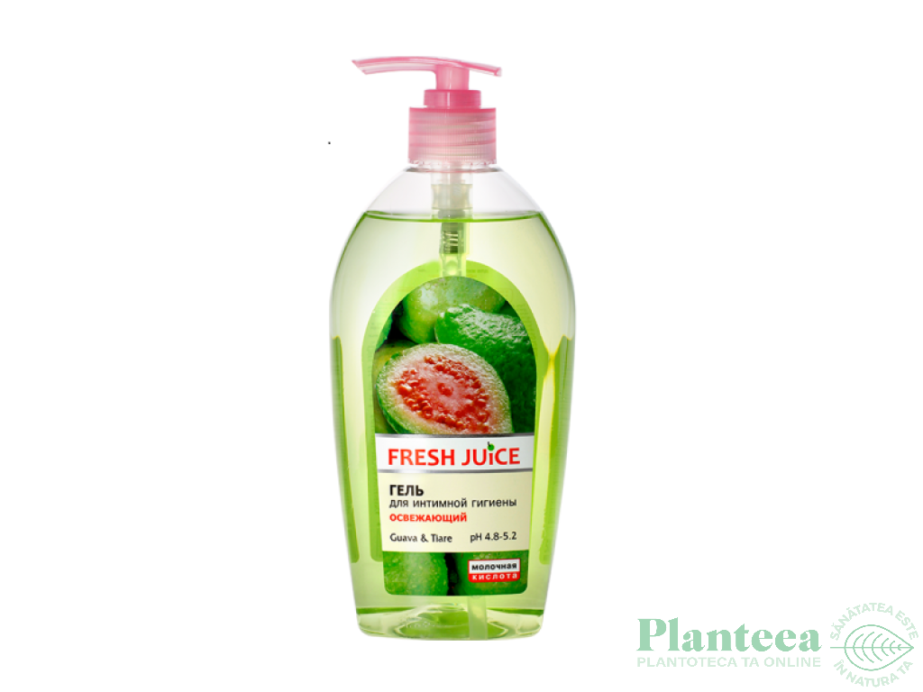 Gel igiena intima revigorant guava tiare 500ml - FRESH JUICE