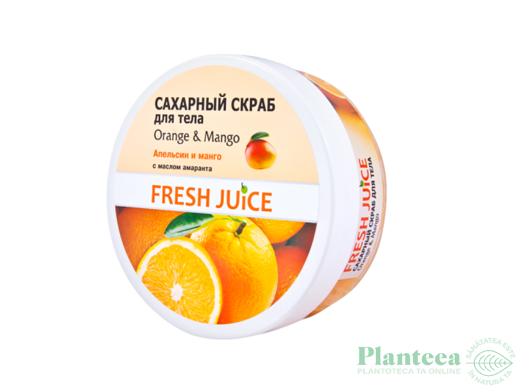 Scrub corp portocala mango 225ml - FRESH JUICE