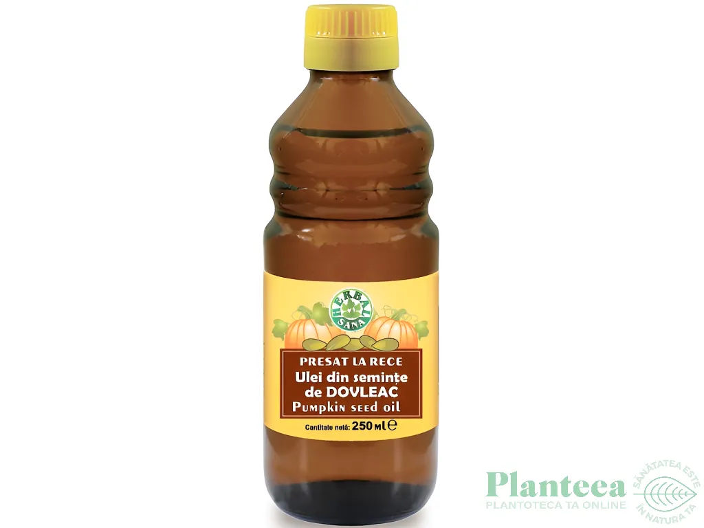 Ulei seminte dovleac 250ml - HERBAL SANA