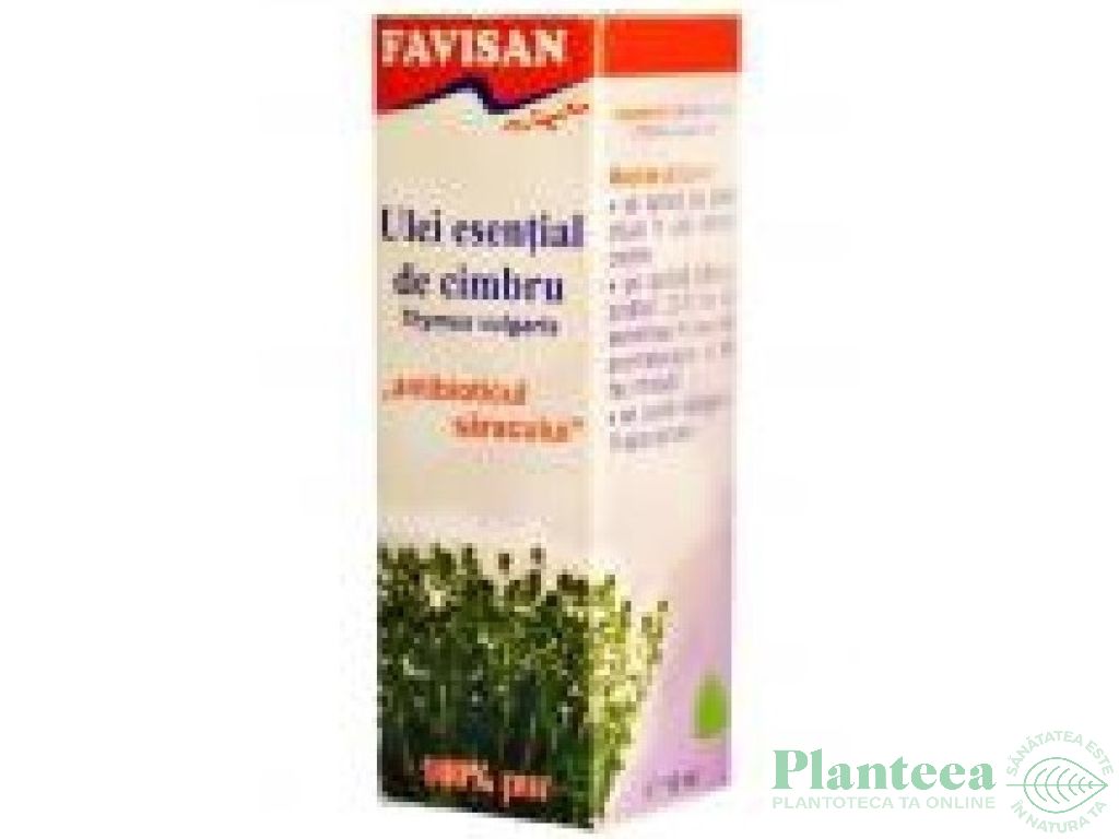 Ulei esential cimbru 10ml - FAVISAN