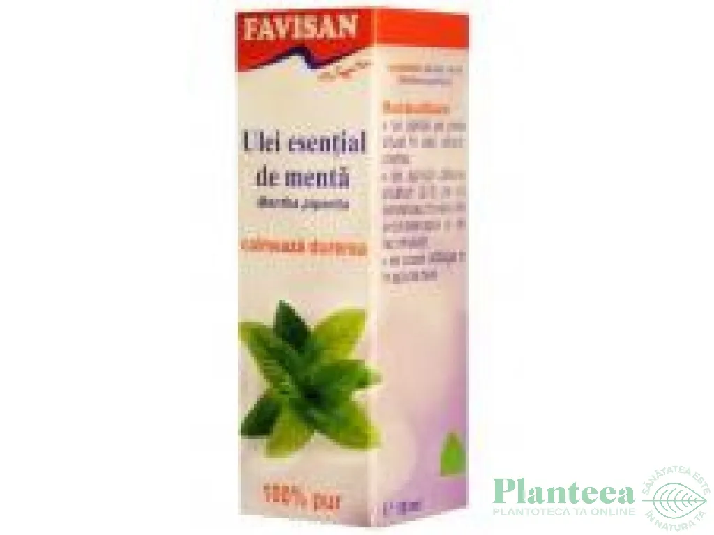Ulei esential menta piperata 10ml - FAVISAN
