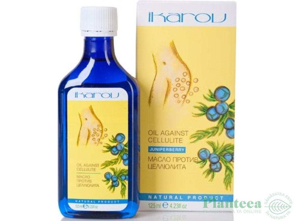 Ulei anticelulitic ienupar 125ml - IKAROV