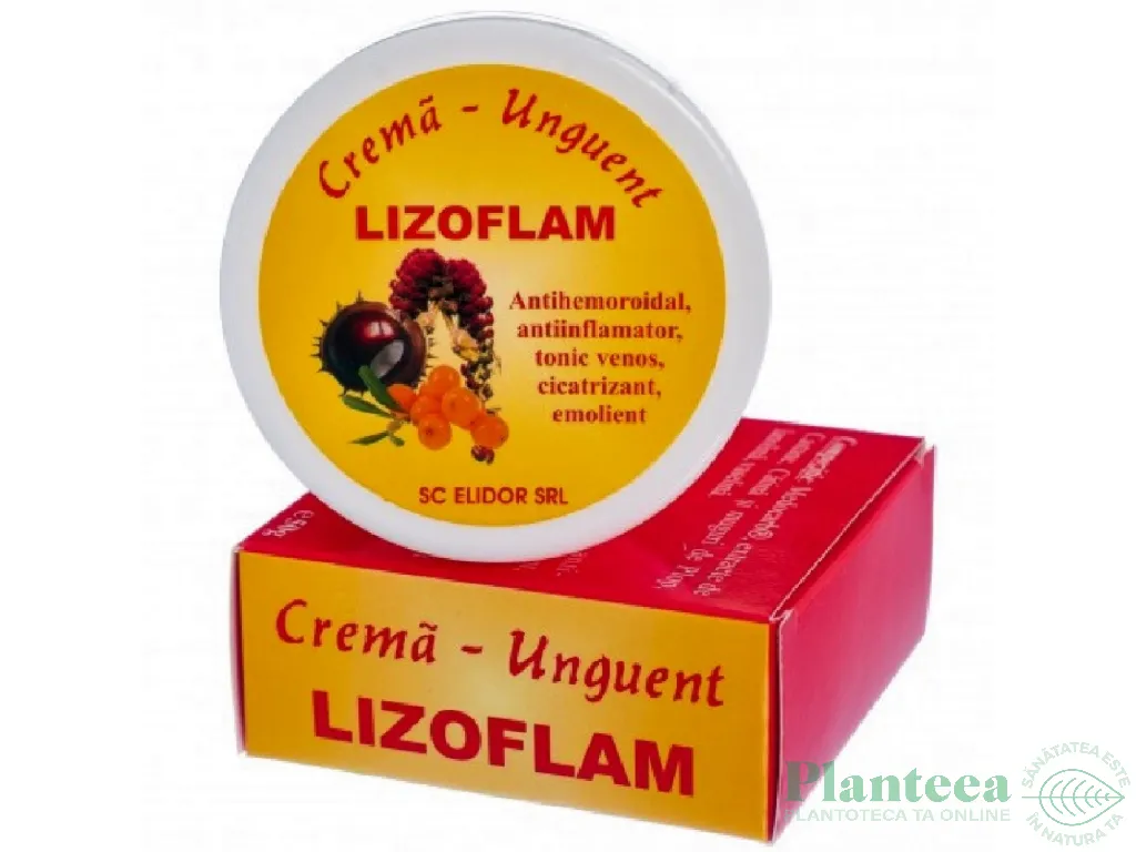 Crema unguent Lizoflam 50g - ELIDOR