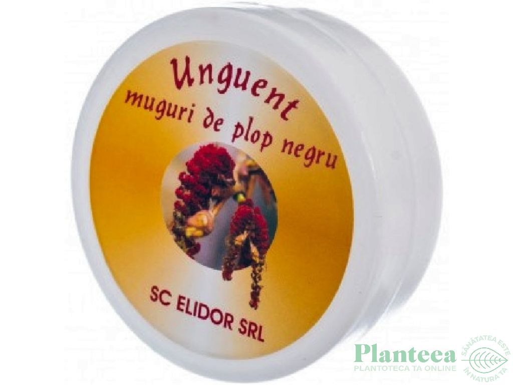 Unguent muguri plop negru 50g - ELIDOR