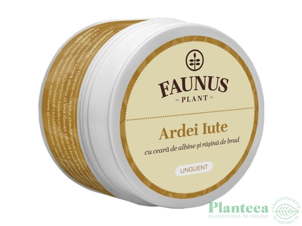 Unguent ardei iute 50ml - FAUNUS PLANT