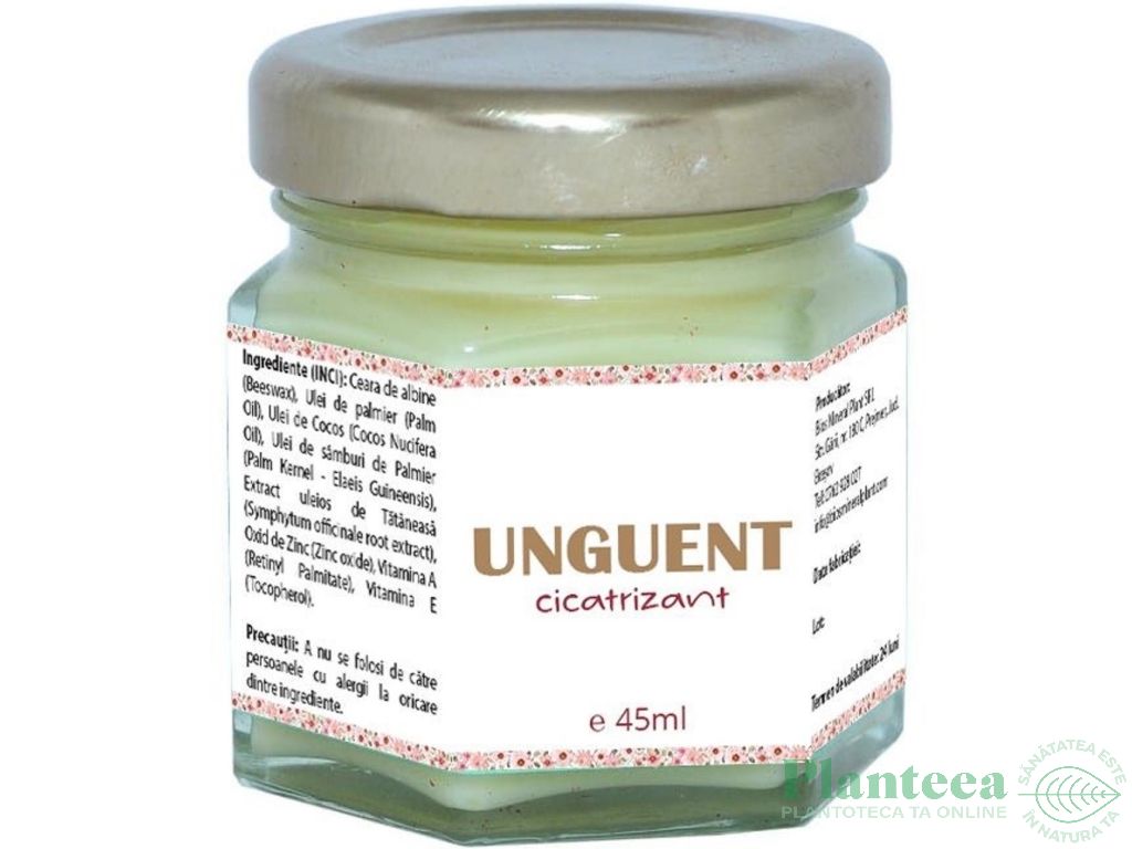 Unguent cicatrizant 45ml - BIOS MINERAL