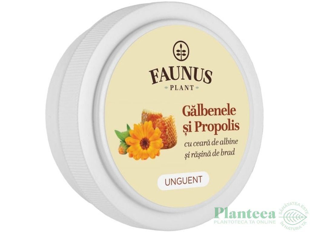 Unguent galbenele propolis 20ml - FAUNUS PLANT