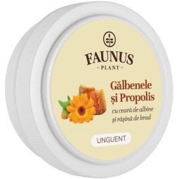 Unguent galbenele propolis 20ml - FAUNUS PLANT