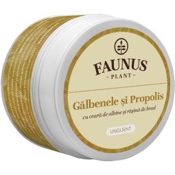 Unguent galbenele propolis 50ml - FAUNUS PLANT