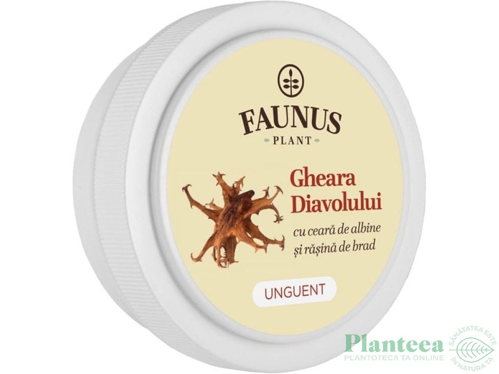 Unguent gheara diavolului 20ml - FAUNUS PLANT