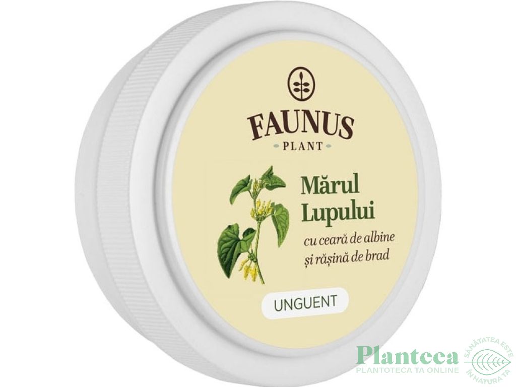 Unguent marul lupului 20ml - FAUNUS PLANT