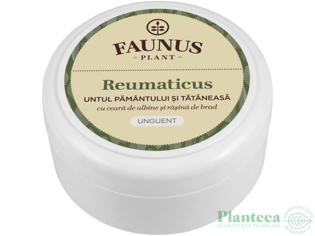 Unguent untul pamantului tataneasa Reumaticus 100ml - FAUNUS PLANT