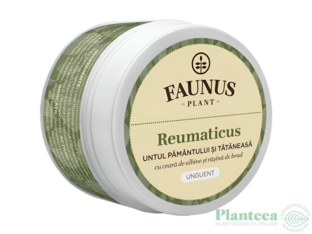 Unguent untul pamantului tataneasa Reumaticus 50ml - FAUNUS PLANT