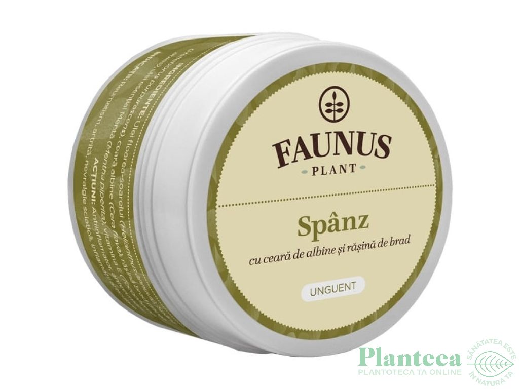 Unguent spanz 50ml - FAUNUS PLANT