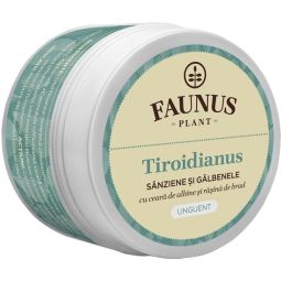 Unguent sanziene galbenele Tiroidianus 50ml - FAUNUS PLANT