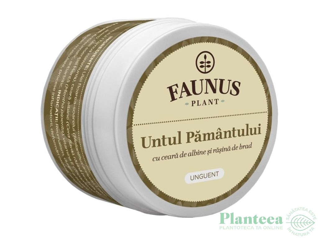 Unguent untul pamantului 50ml - FAUNUS PLANT