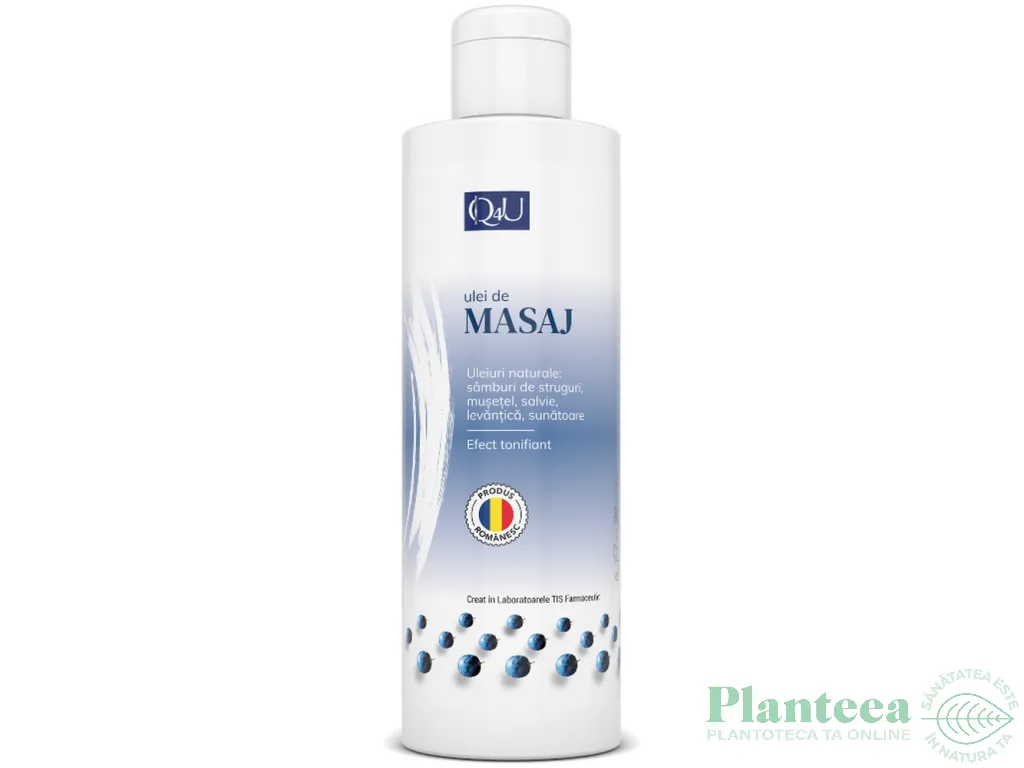Ulei masaj Q4U 250ml - TIS