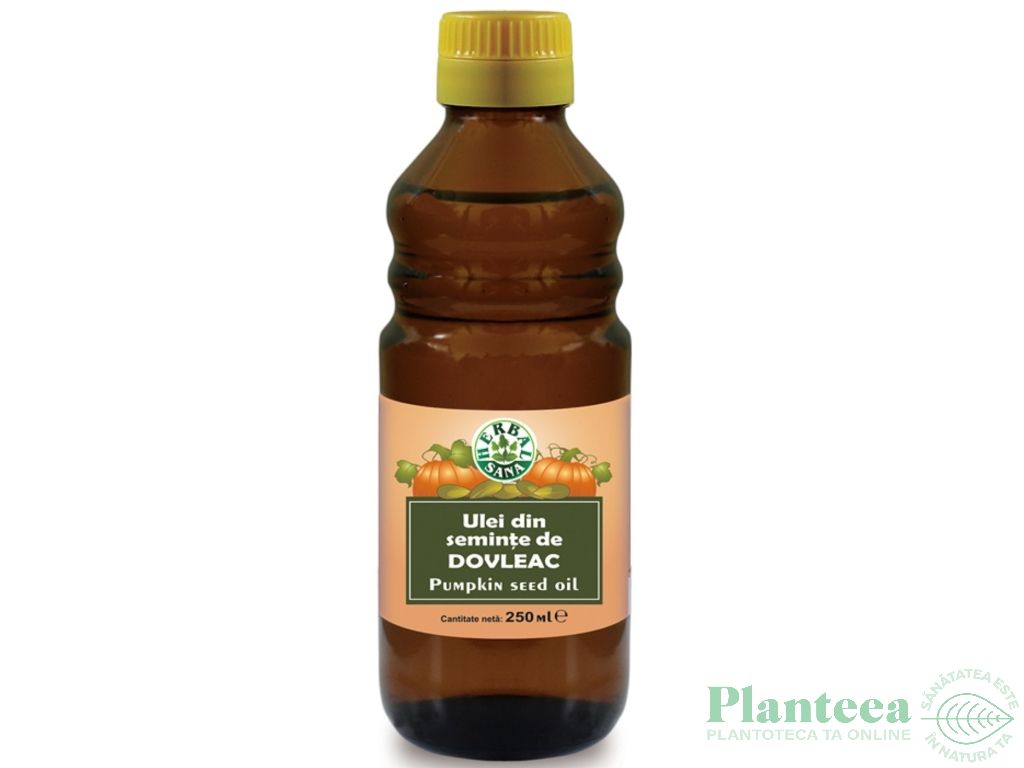 Ulei seminte dovleac 250ml - HERBAL SANA