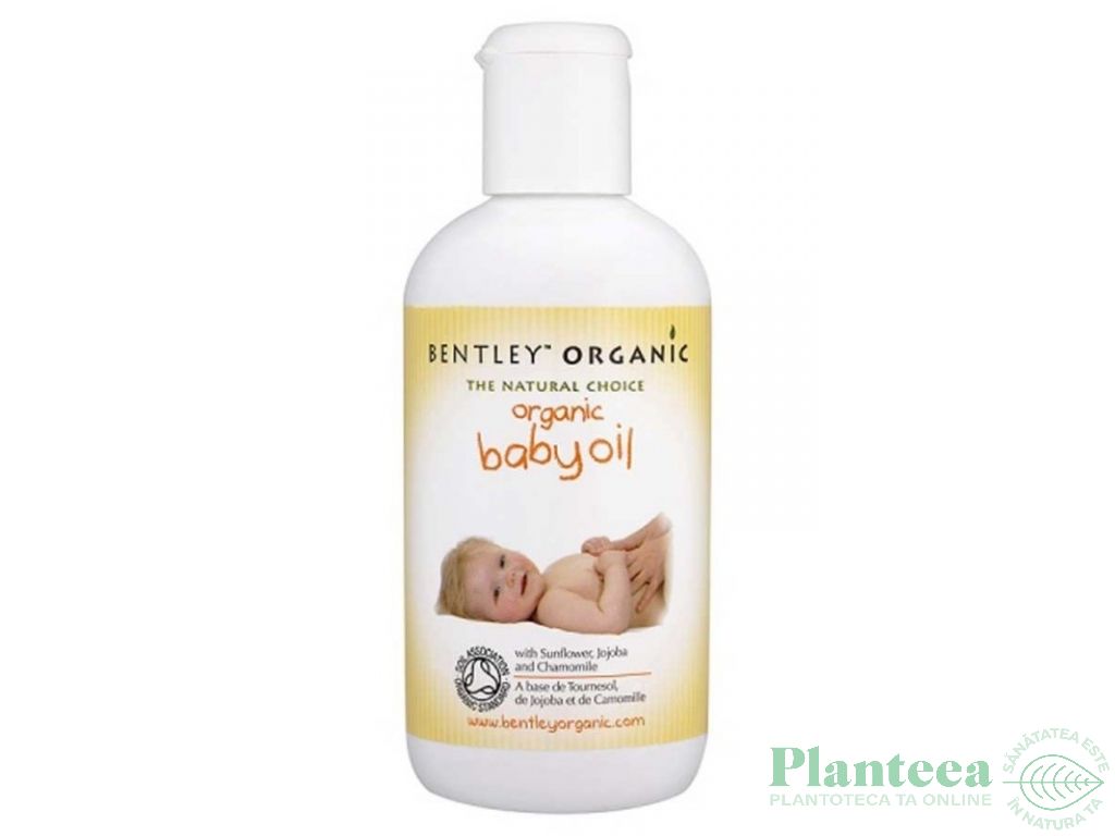 Ulei corp bebe organic 250ml - BENTLEY ORGANIC