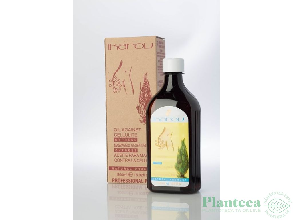 Ulei anticelulitic chiparos 500ml - IKAROV