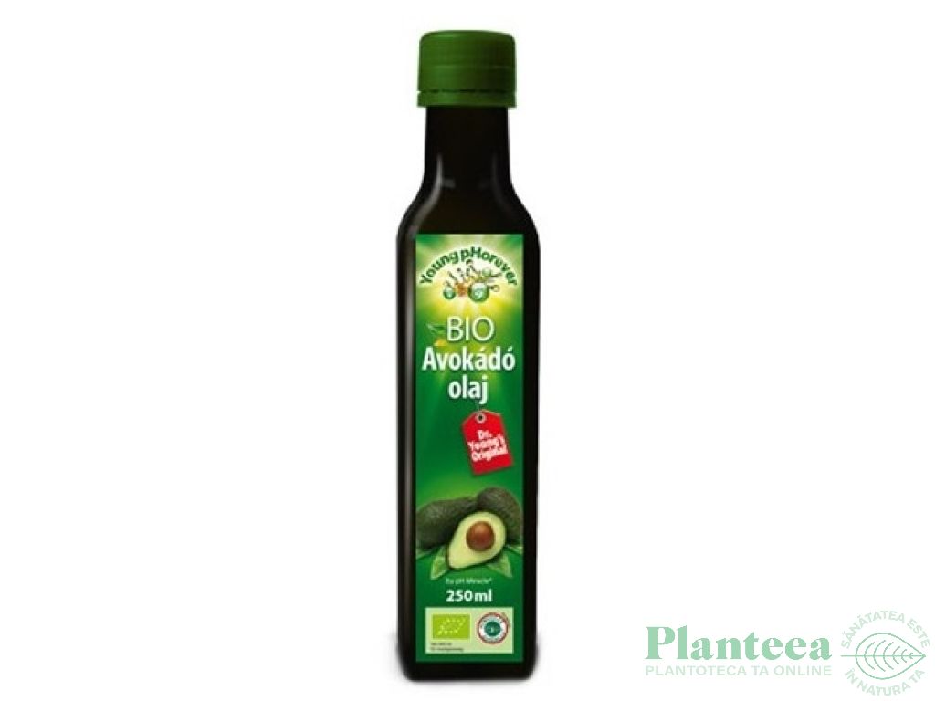 Ulei avocado bio 250ml - YOUNG PHOREVER