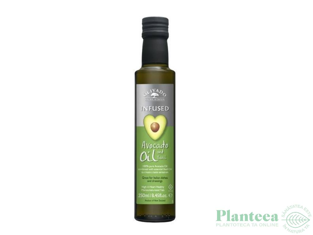 Ulei avocado busuioc 250ml - OLIVADO