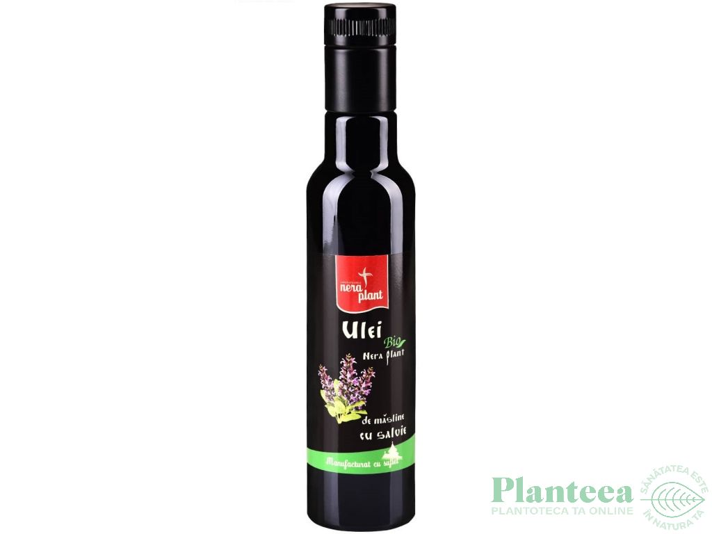 Ulei masline salvie bio 250ml - NERA PLANT