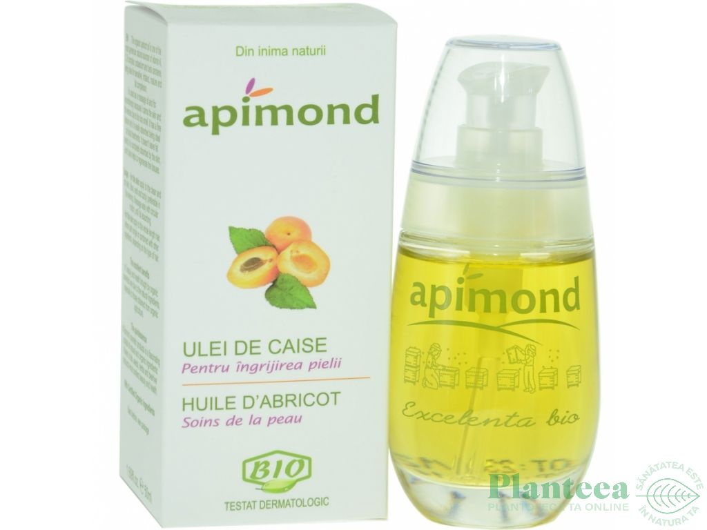 Ulei caise cosmetic bio 50ml - APIMOND