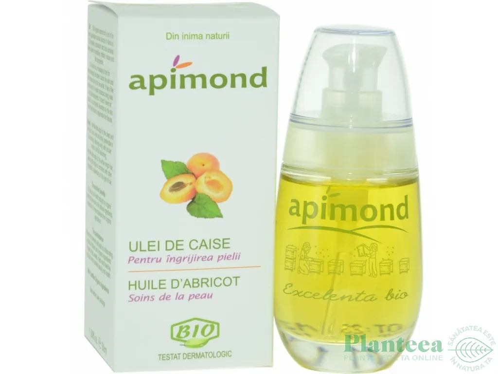 Ulei caise cosmetic bio 50ml - APIMOND