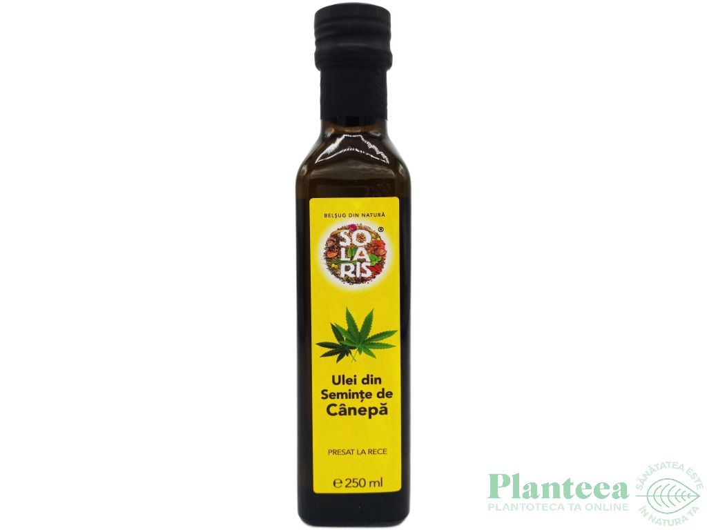 Ulei canepa 250ml - SOLARIS