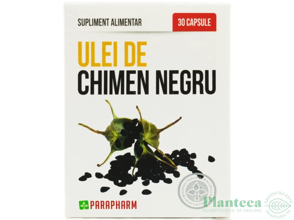 Ulei chimen negru 30cps - PARAPHARM
