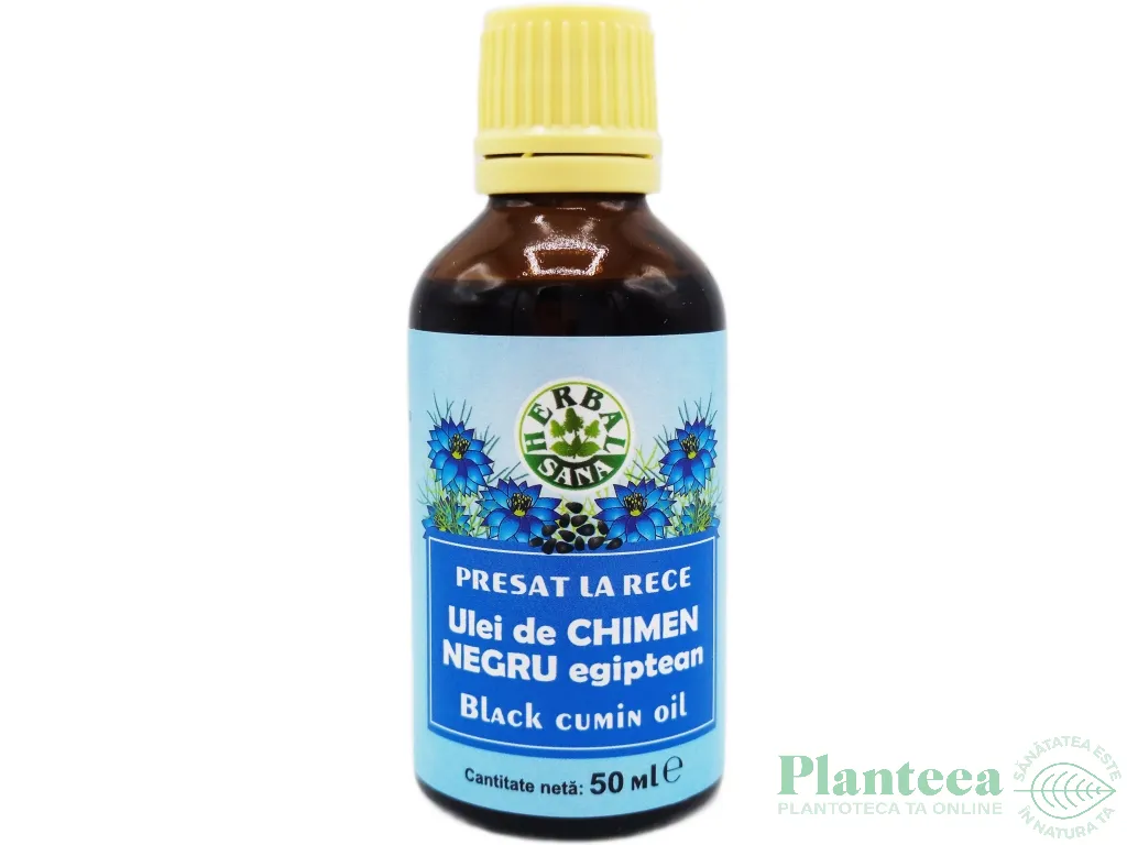 Ulei chimen negru 50ml - HERBAL SANA
