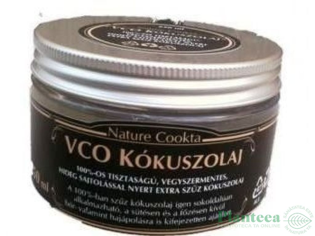 Ulei cocos VCO 250ml - NATURE COOKTA