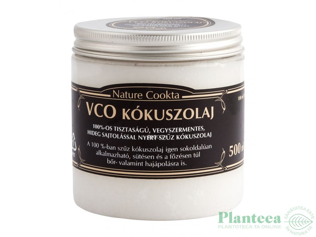 Ulei cocos VCO 500ml - NATURE COOKTA