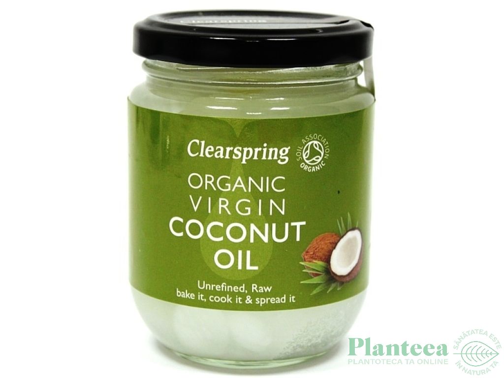 Ulei cocos virgin nerafinat eco 200g - CLEARSPRING