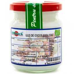 Ulei cocos ecologic eco 175g - BIOPACK