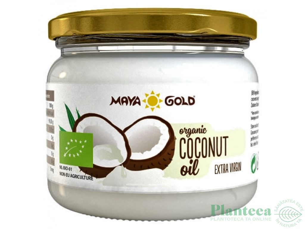 Ulei cocos extravirgin bio 250g/280ml - MAYA GOLD