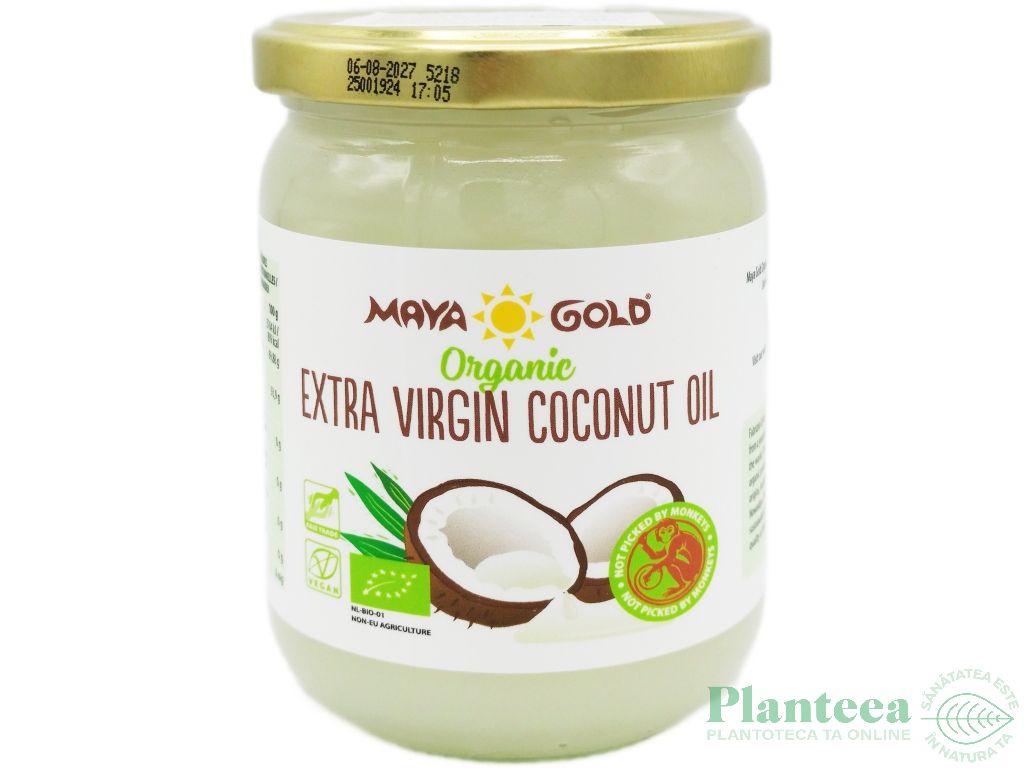 Ulei cocos extravirgin eco 500ml - MAYA GOLD