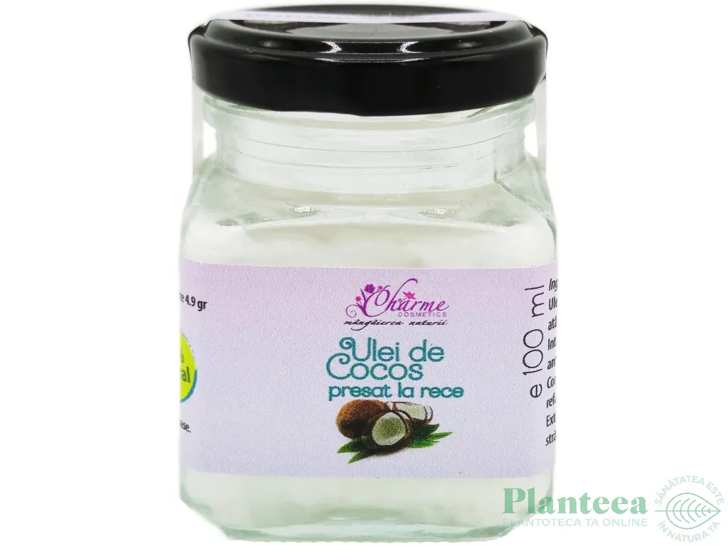 Ulei cocos presat la rece 100ml - CHARME