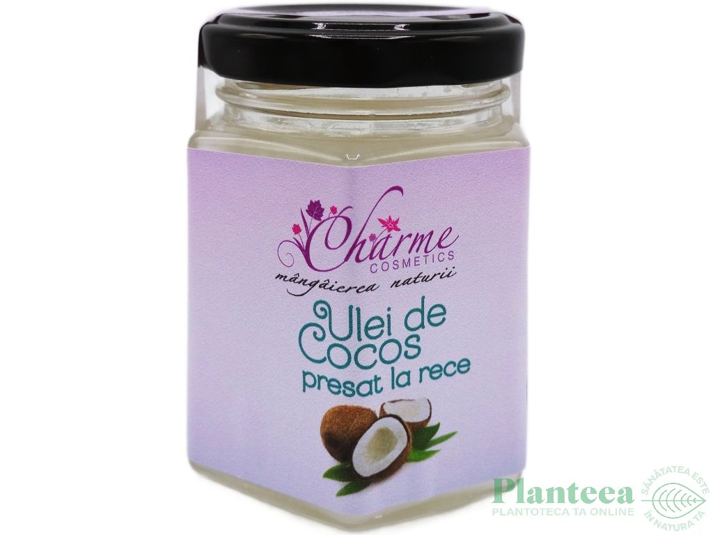 Ulei cocos presat la rece 200ml - CHARME