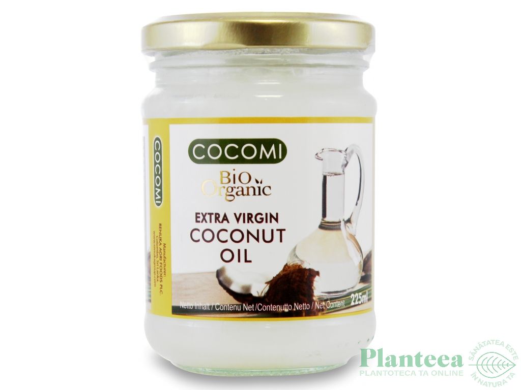 Ulei cocos extravirgin eco 225ml - COCOMI