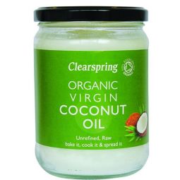 Ulei cocos virgin bio 400g/440ml - CLEARSPRING