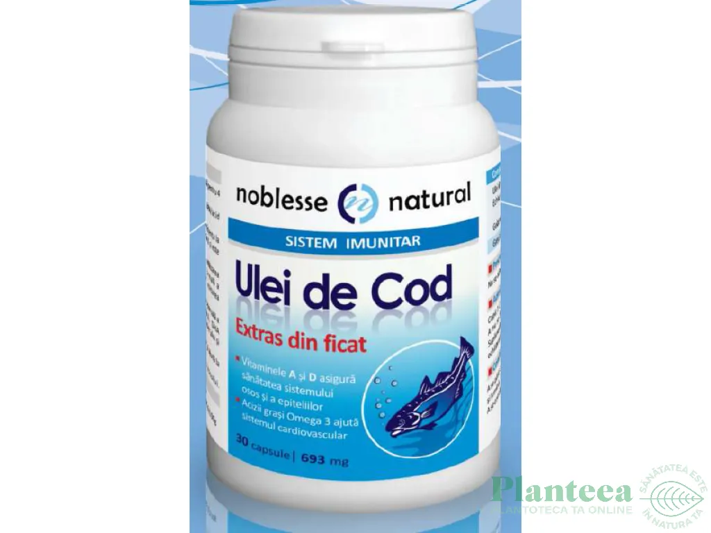 Ulei cod 30cps - NOBLESSE NATURAL